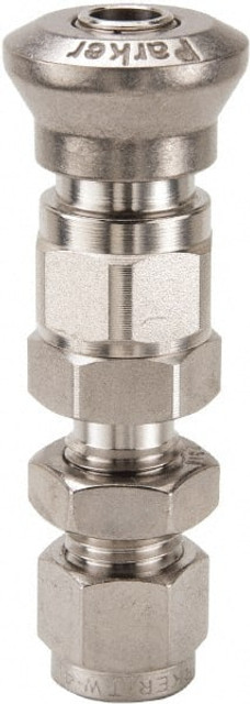 Parker 4AH-Q4CY-SSP Metal Quick Disconnect Tube Fittings