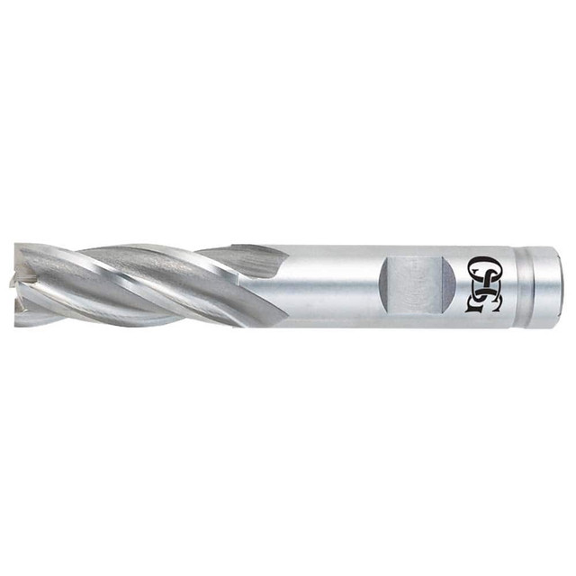 OSG 5410205 Square End Mill:  0.375" Shank Dia, 2.375" OAL, 4 Flutes, Cobalt