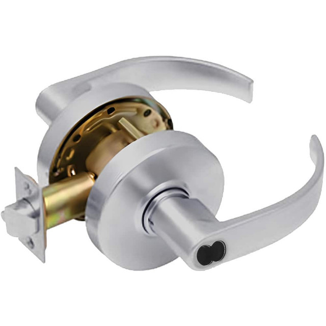 Arrow Lock RL11-BRR-26D-IC Lever Locksets; Lockset Type: Entrance ; Key Type: Keyed Different ; Back Set: 2-3/4 (Inch); Cylinder Type: Less Core ; Material: Metal ; Door Thickness: 1-3/8 to 1/3-4