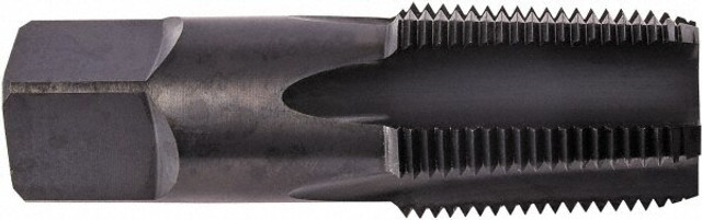 Union Butterfield 6007232 Standard Pipe Tap: 3/8-18, NPT, 4 Flutes, High Speed Steel, Oxide Finish