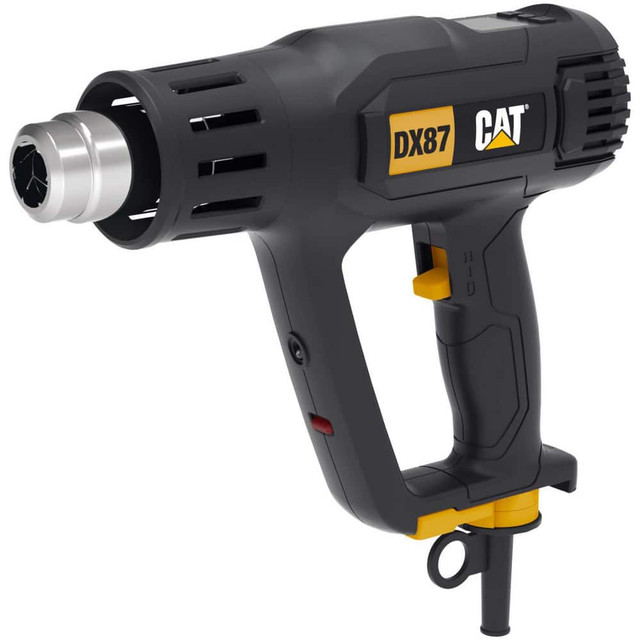 CAT DX87U Heat Guns & Blowers; Product Type: Heat Gun ; Amperage: 15.0000 ; Voltage: 110.00 ; Air Flow (CFM): 8.1; 13.5 ; Cord Length (Feet): 10.00 ; Temperature Settings: Adjustable