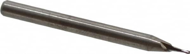 M.A. Ford. 16402700 Square End Mill: 0.027'' Dia, 0.054'' LOC, 1/8'' Shank Dia, 1-1/2'' OAL, 2 Flutes, Solid Carbide