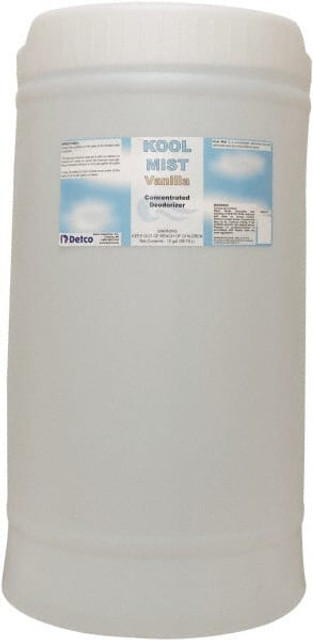 Detco 0984VA-015 Kool Mist - Vanilla, 15 Gal Drum, Concentrated Deodorizer