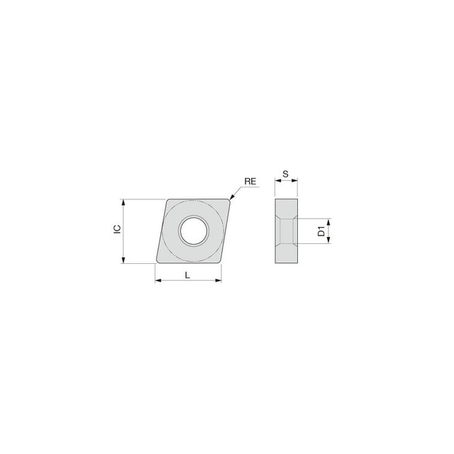 Tungaloy 6785731 Turning Insert: CNMG432TS T9205, Solid Carbide