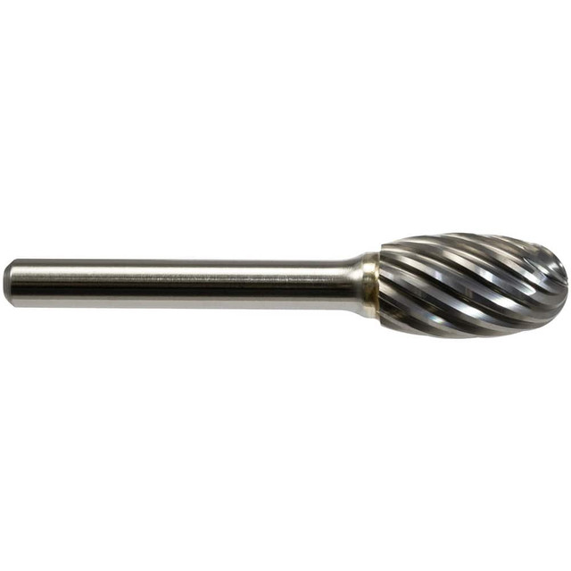 Mastercut Tool SE-5NX Burrs; Industry Specification: SE-5NX ; Head Shape: Oval ; Cutting Diameter (Inch): 1/2in ; Cutting Diameter: 0.5000in ; Tooth Style: Stainless Steel Cut ; Overall Length (Decimal Inch): 2.6250in