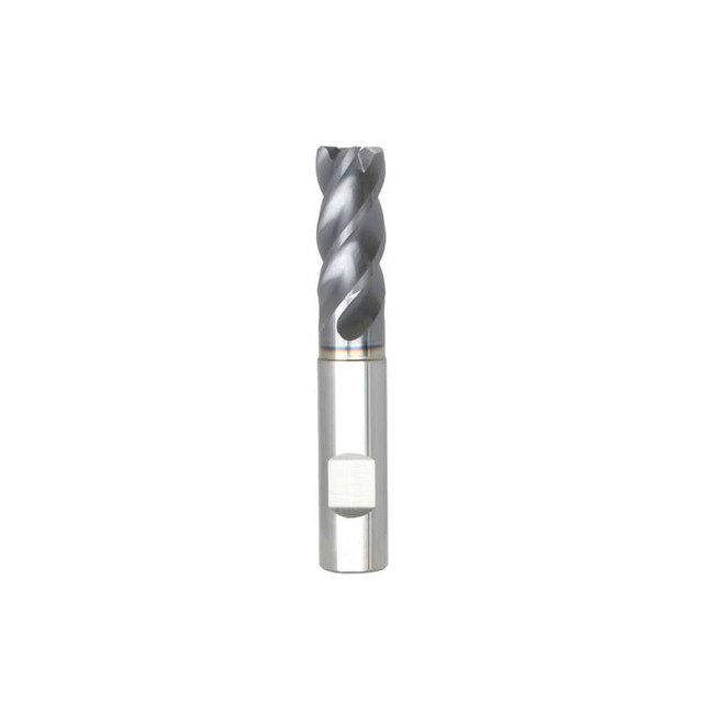 Niagara Cutter 03083875 Corner Radius End Mill: 1/2" Dia, 1" LOC, 0.03" Radius, 4 Flutes, Solid Carbide