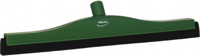 Vikan 77532 Squeegee: 20" Blade Width, Foam Rubber Blade, Threaded Handle Connection