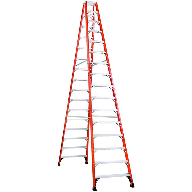 Louisville FM1412HD 11-Step Fiberglass Step Ladder: Type IAA, 12' High