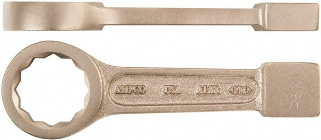 Ampco WS-2-3/16 Box End Striking Wrench: 2-3/16", 12 Point, Single End