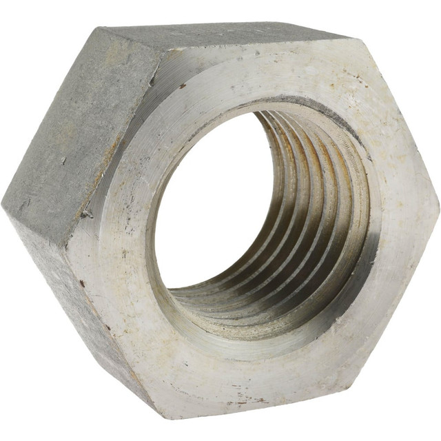 Value Collection HNI2200-005BX Hex Nut: 2 - 4-1/2, Grade 2 & Grade A Steel, Uncoated