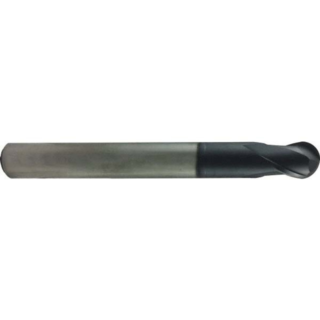 Regal Cutting Tools 090064RM Ball End Mill: 1" Dia, 1" LOC, 2 Flute, Solid Carbide