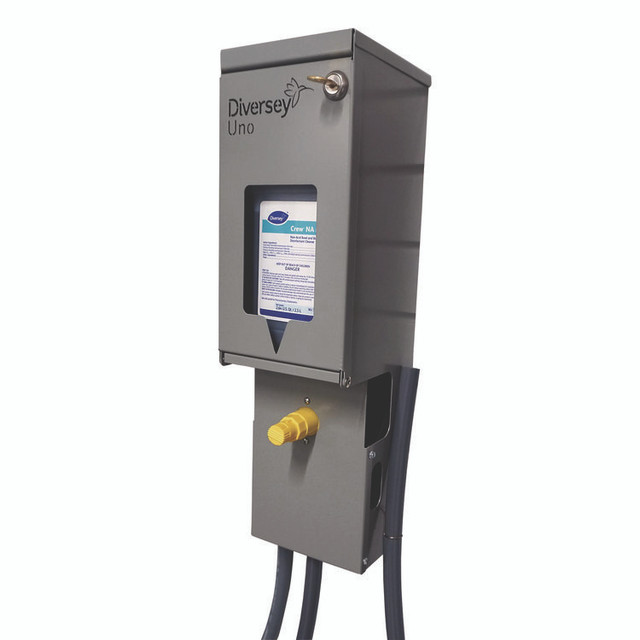 DIVERSEY 5753036 J-Fill Uno Air Gap Bucket Fill, High Flow, 2.5 L, 10.5" x 29" x 6.88", Stainless Steel