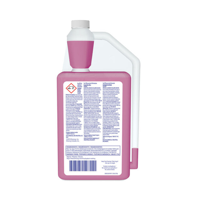 DIVERSEY 92974600 Revive Plus Super Concentrate Floor Maintainer/Rejuvenator, Citrus Scent, 32 oz Bottle