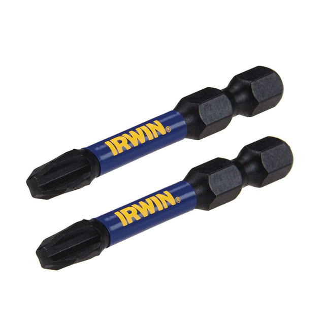 Irwin IWAF32PH32 Power & Impact Screwdriver Bit Sets; Overall Length Range: 1 to 2.9 in ; Point Type: Phillips ; Drive Size: 1/4 ; Overall Length (Inch): 2 ; Overall Length (Decimal Inch): 2.0000 ; Hex Size Range (Inch): 1/4