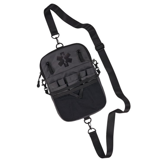 TENACIOUS HOLDINGS, INC. ergodyne® 13720 Arsenal 5717 Convertible Nurse Belt Bag, 10 Compartments, 7 x 10, Nylon, Black