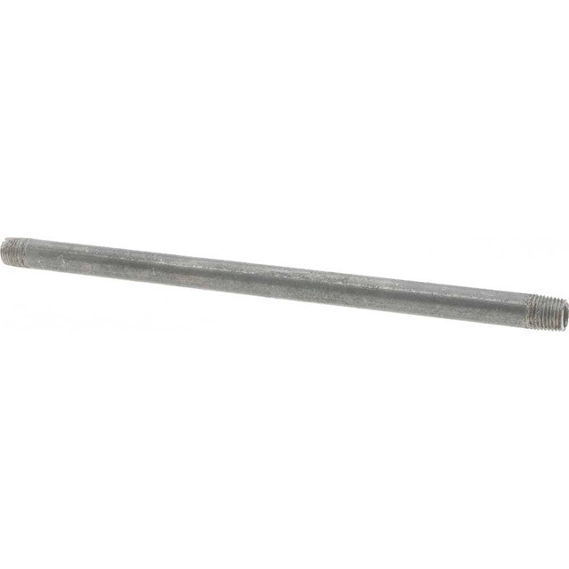 B&K Mueller 581-100HC Black Pipe Nipple: 1/4" Dia x 10" Long, Schedule 40