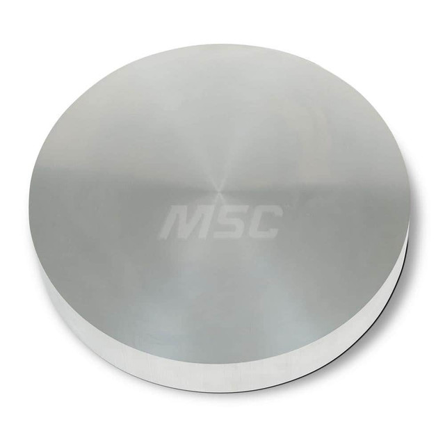 TCI Precision Metals RB6061300012 Aluminum Round Precision Sized Plate: Precision Ground, 12" Long, 12" Wide, 3" Thick, Alloy 6061