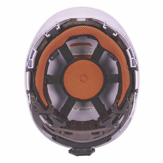 TENACIOUS HOLDINGS, INC. ergodyne® 60260 Skullerz 8976 Class E Safety Helmet, 6-Point Rachet Suspension, Lime