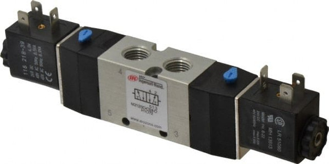 ARO/Ingersoll-Rand M212SD-024-D Stacking Solenoid Valve: Solenoid, 4-Way, 2 Position, Solenoid Return