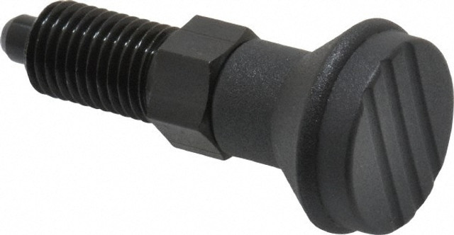 Gibraltar IPG-114-G M12x1.5, 17mm Thread Length, 6mm Plunger Diam, Knob Handle Indexing Plunger