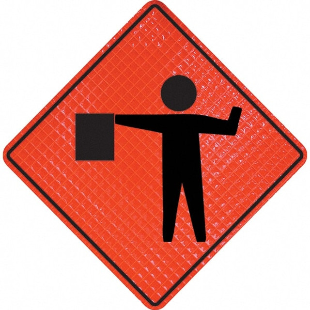 PRO-SAFE 07-800-3024-L Traffic Control Sign: Triangle