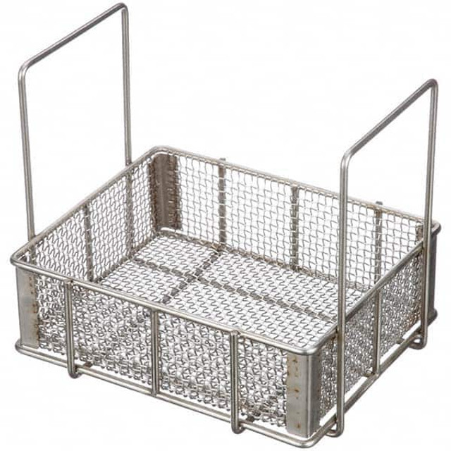 Marlin Steel Wire Products 00-00368185-38 Mesh Basket: Rectangular, Stainless Steel