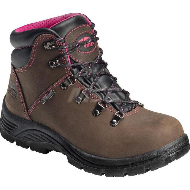 Footwear Specialities Int'l A7125-6.5M Work Boot: 6" High, Leather, Steel & Safety Toe,