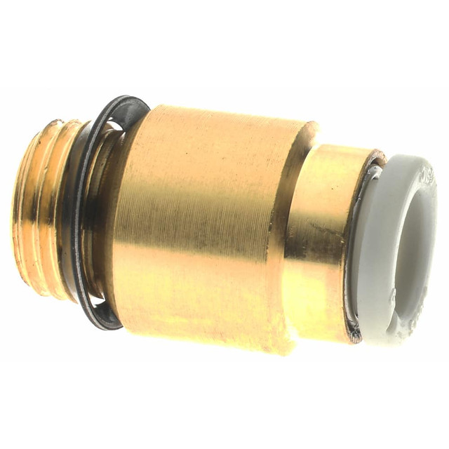 SMC PNEUMATICS KQ2S06-U01A Push-to-Connect Tube Fitting: Male Connector Hex Socket, 1/8" Thread