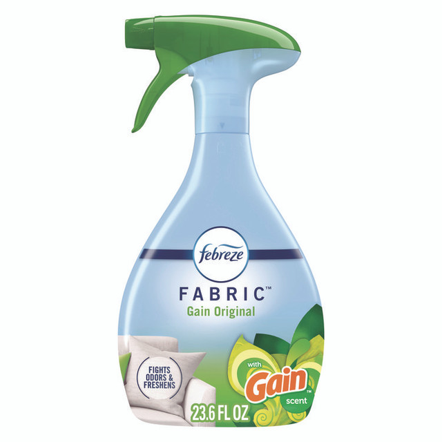 PROCTER & GAMBLE Febreze® 08905 FABRIC Refresher/Odor Eliminator, Gain Original, 23.6 oz Spray Bottle, 4/Carton