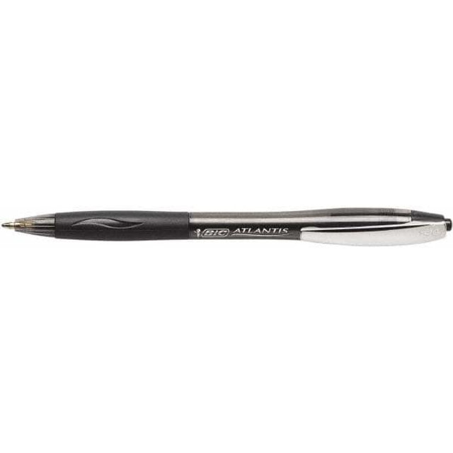 Bic BICVCG11BK Ball Point Pen: Conical Tip, Black Ink