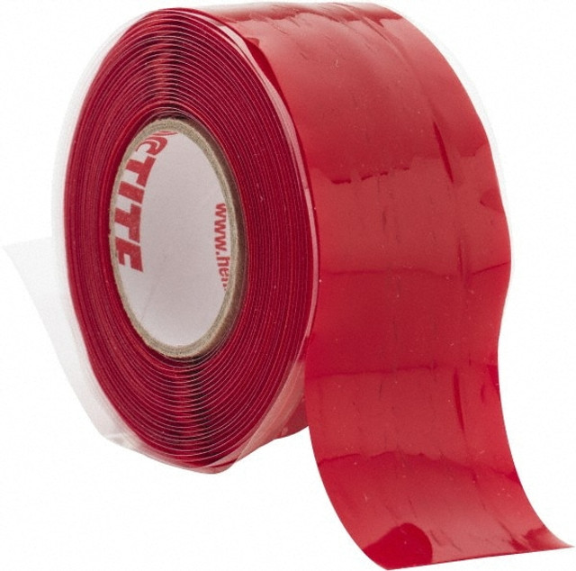 Loctite 1212164 Electrical Tape: 1" Wide, 10' Long, 0.5 mil Thick, Red