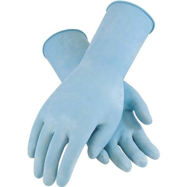 PIP 48-L185B/L Chemical Resistant Gloves: Large, 16 mil Thick, Latex, Unsupported