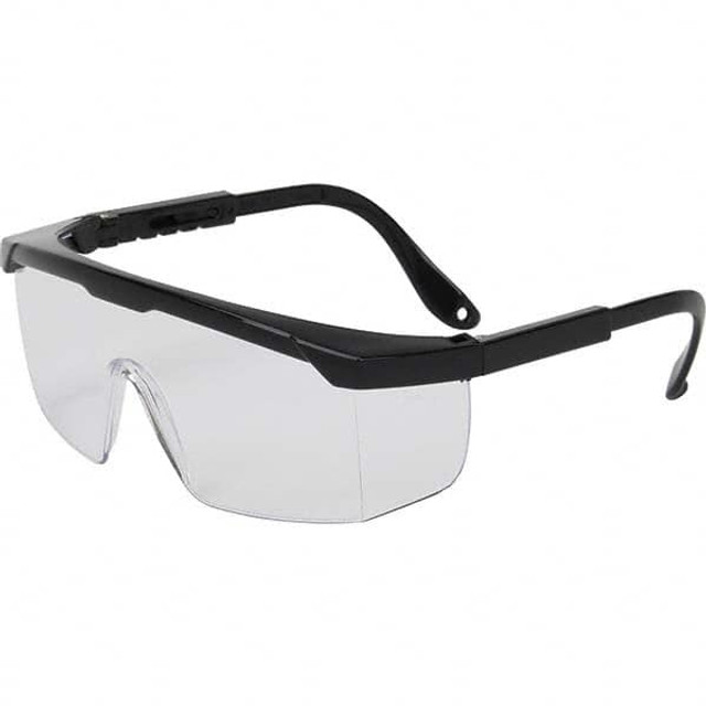 Bouton. 250-24-0000 Safety Glass: Scratch-Resistant, Clear Lenses, Frameless, UV Protection