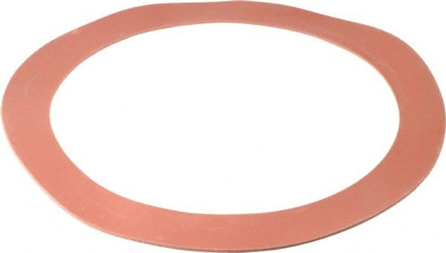 Made in USA 31947492 Flange Gasket: For 12" Pipe, 12-3/4" ID, 16-1/8" OD, 1/8" Thick, Red Rubber