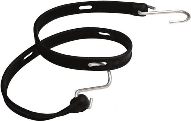 The Better Bungee MBBSS36GBK Adjustable & Heavy-Duty Bungee Strap Tie Down: Triangulated Galvanized S Hook, Non-Load Rated