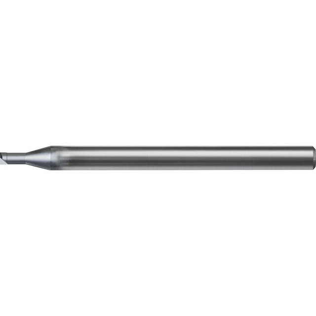 US Union Tool 2824103 Corner Radius End Mill: 1.00 mm Dia, 0.50 mm LOC, 0 deg Helix, UDC Coated, Corner Radius End, Centercutting Series UDCLRS