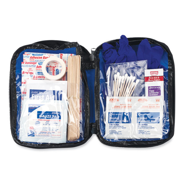 FIRST AID ONLY, INC. PhysiciansCare® by 90166 Soft-Sided First Aid Kit for up to 10 People, 95 Pieces, Soft Fabric Case