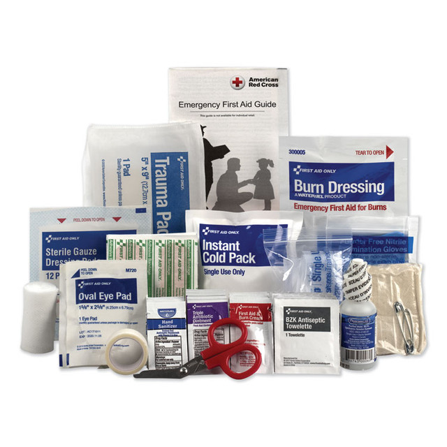 FIRST AID ONLY, INC. 90782 10 Person ANSI Class A Refill, 71 Pieces