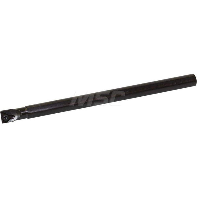 Kyocera THC89310 Indexable Boring Bar: S05KSTUPR15, 0.392" Min Bore Dia, Right Hand Cut, 3 ° Lead Angle, Steel