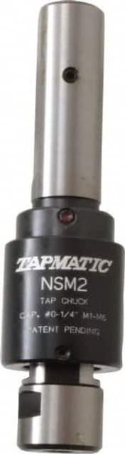 Tapmatic 4144433/6091206 Tapping Heads; Shank Type: Straight ; Shank Diameter (Inch): 5/8 ; Maximum Mild Steel Tap Capacity (mm): M7 ; Maximum Mild Steel Tap Capacity (Inch): 1/4 ; Quick Change: No ; Overall Length (mm): 53.00