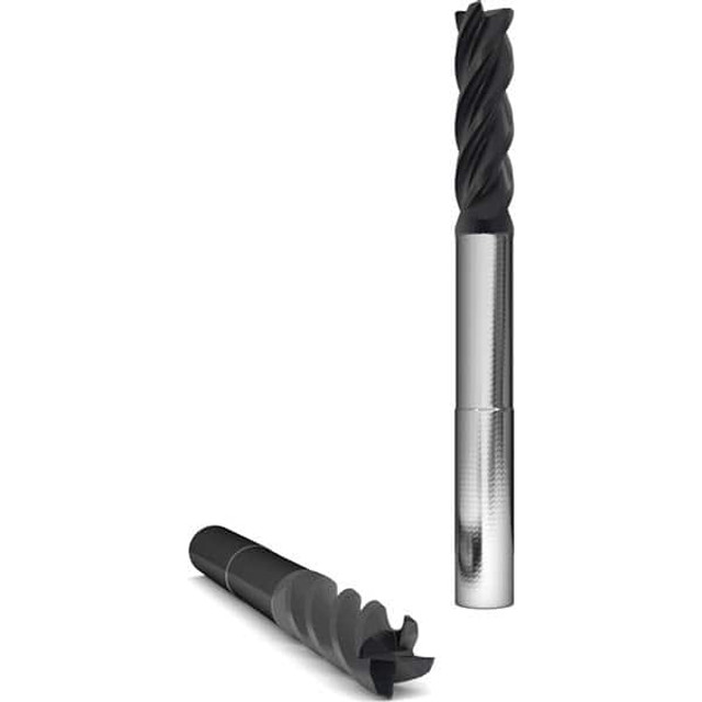 GWS 310903 Square End Mill: 1/2" Dia, 5/8" LOC, 4 Flutes, Solid Carbide