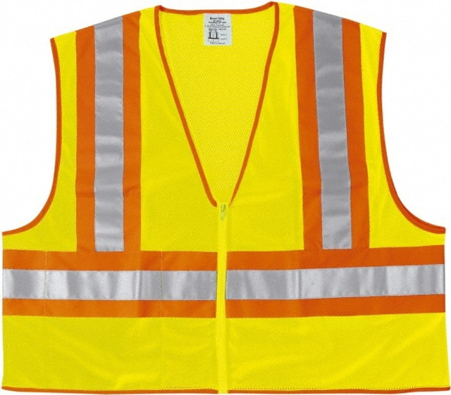 MCR Safety WCCL2LXL High Visibility Vest: 2X-Large