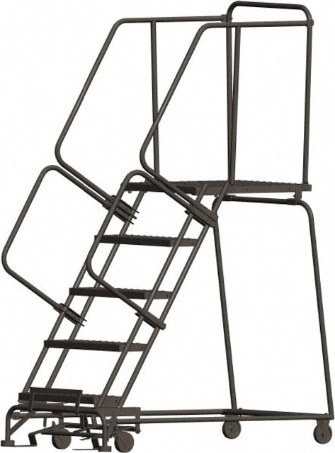 Ballymore 053028XKF 5-Step Steel Step Ladder: 83" High