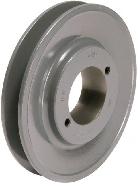 TB Wood's BK52 1 Groove, 1/2 to 1-1/2 Bore Diam, 4.95" Outside Diam, QD Bushed V Belt Sheave