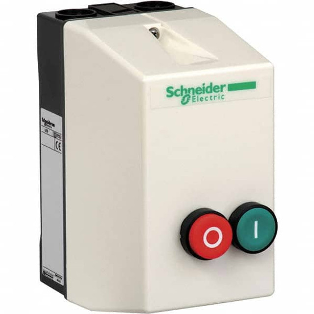 Schneider Electric LE1D12F7 12 Amp, 110 Coil VAC at 50/60 Hz, Nonreversible Enclosed IEC Motor Starter