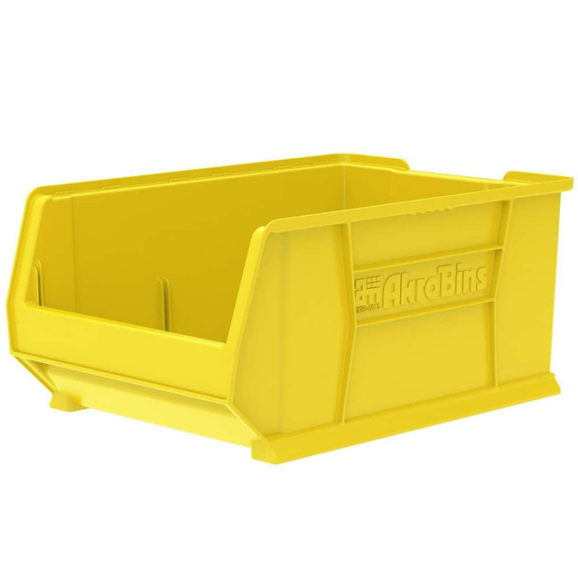 Akro-Mils 30288YELLO Plastic Hopper Stacking Bin: Yellow