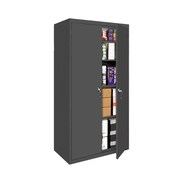 Steel Cabinets USA FS-36MAG1-C Storage Cabinets; Cabinet Type: Lockable Welded Storage Cabinet ; Cabinet Material: Steel ; Cabinet Door Style: Flush ; Locking Mechanism: Keyed ; Assembled: Yes ; Mounting Location: Free Standing