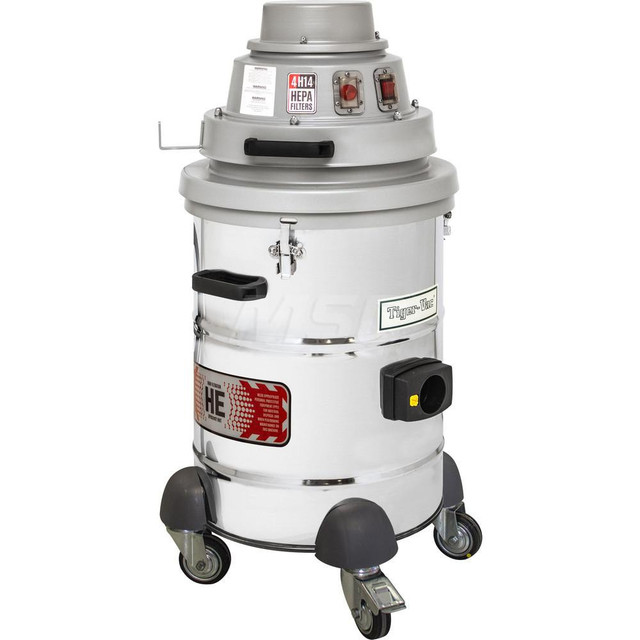 Tiger-Vac 111805A-BLSD Explosion-Proof & HEPA Cleaner: Electric, HEPA Filter, 5 gal Capacity