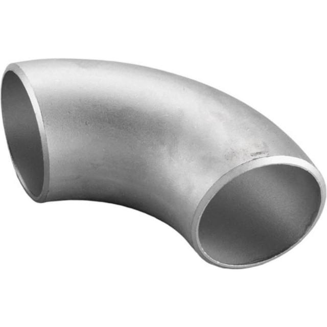 Merit Brass 04401-96 Pipe 90 ° Long Radius Elbow: 6" Fitting, 304L Stainless Steel