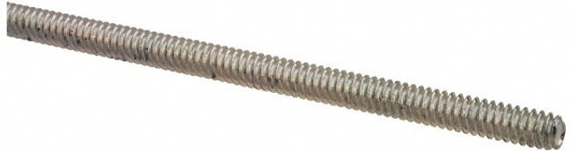 Value Collection 03052 Threaded Rod: #10-24, 2' Long, Low Carbon Steel